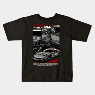 Corvette C6 Enthusiasts Kids T-Shirt